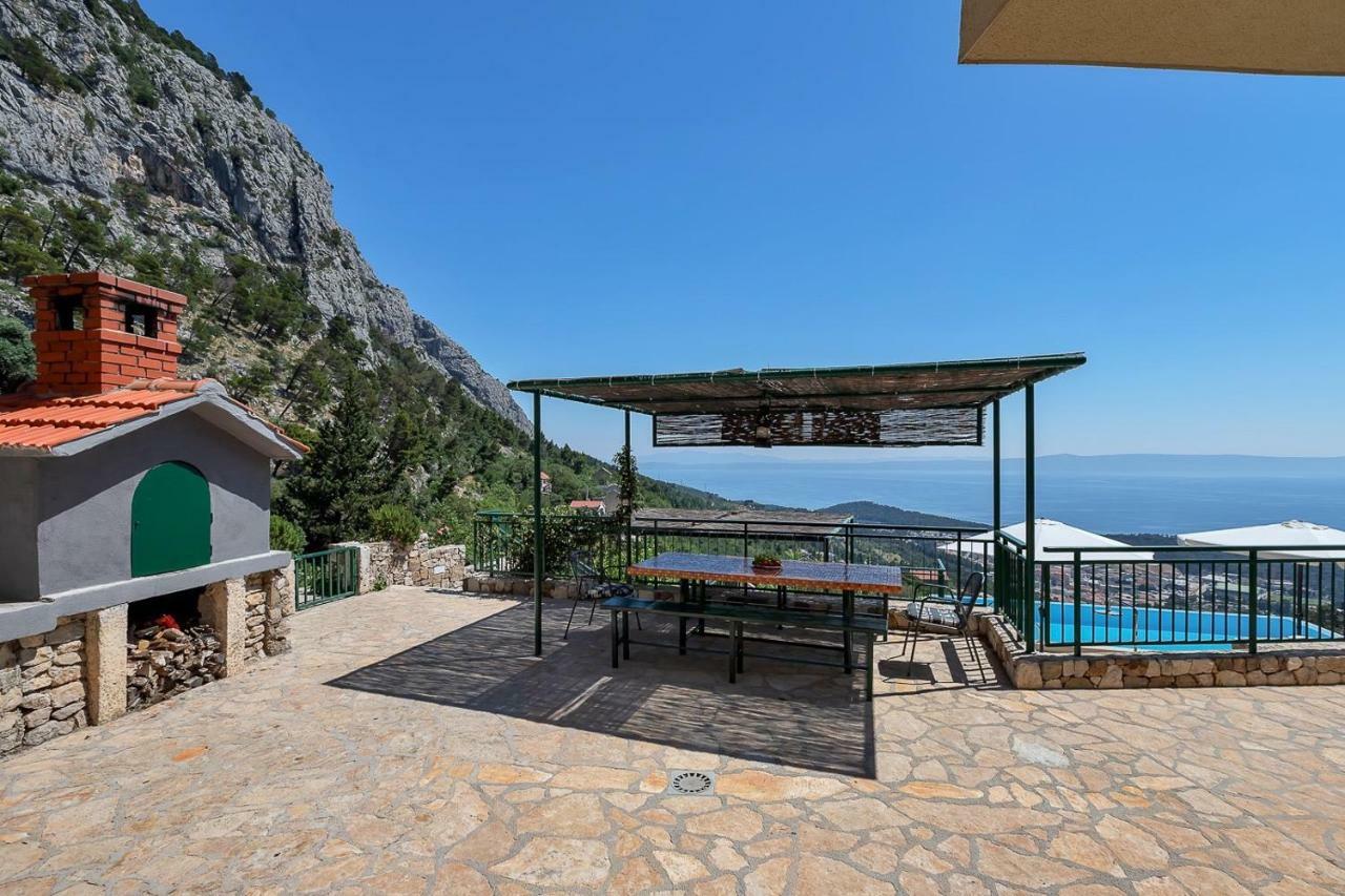 Villa Makar,Heated Pool,Gym,Grill,Seaview มาคาร์สกา ภายนอก รูปภาพ